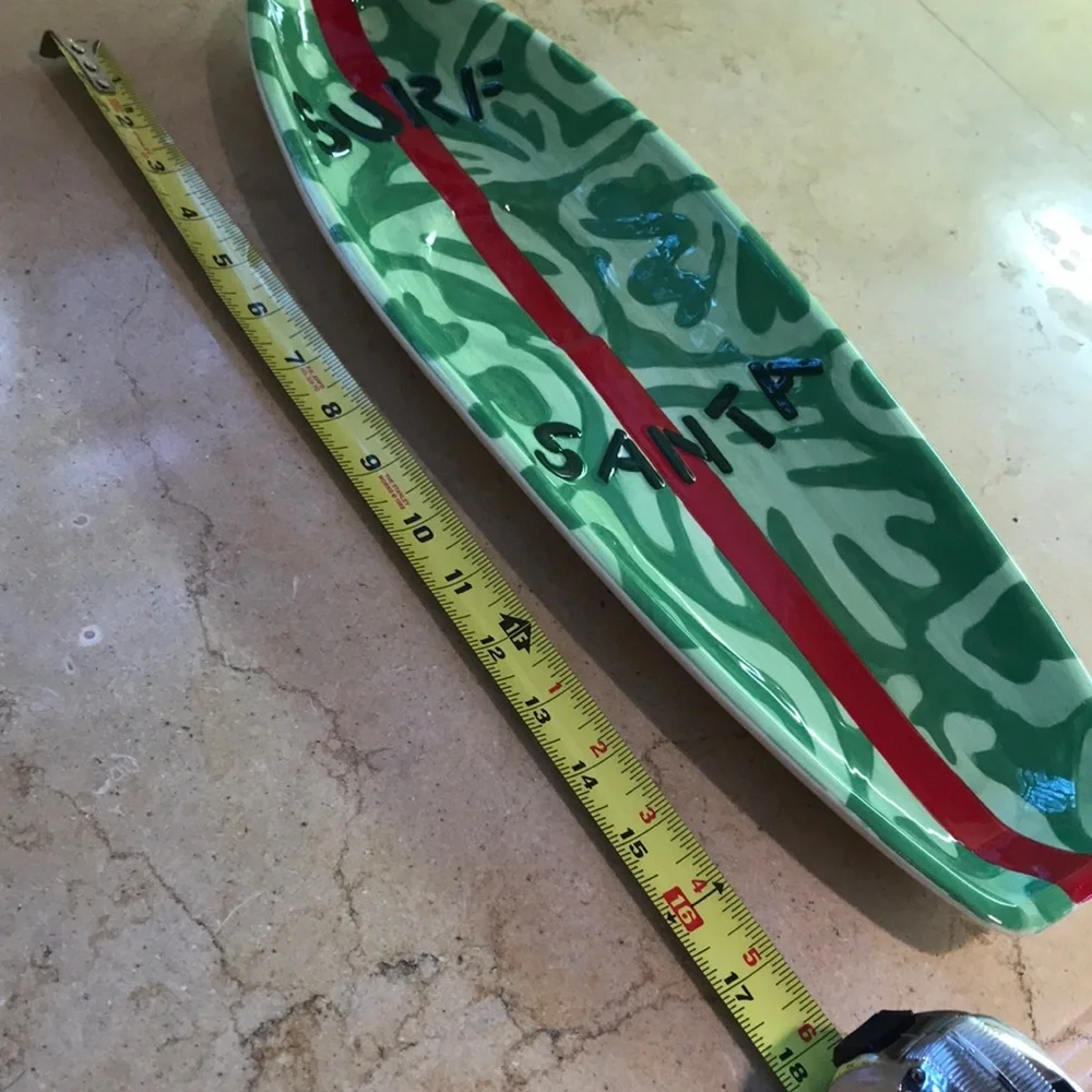 Surf Santa serving dish